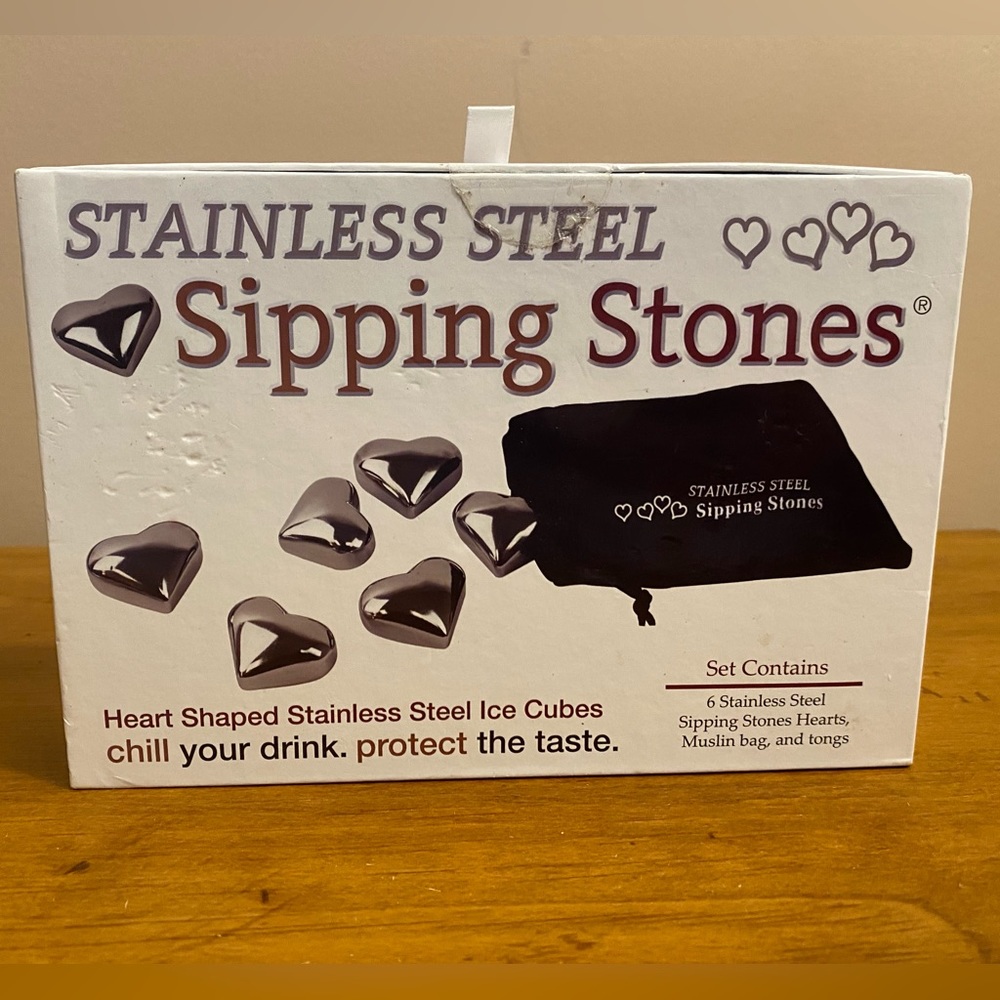 Stainless Steel Sipping Stones 🤍